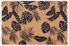 Cork rubber placemat 001