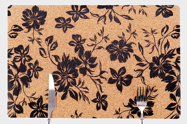 Cork rubber placemat 001
