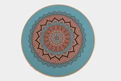 Cork rubber placemat ZJRM002
