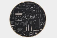 Cork rubber placemat ZJRM002