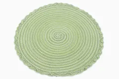 Disc Woven Ribbon Placemat ZJBZ004