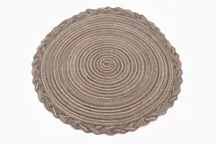 Disc Woven Ribbon Placemat ZJBZ004