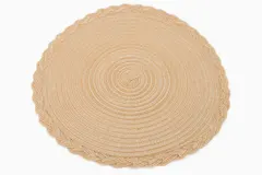 Disc Woven Ribbon Placemat ZJBZ004
