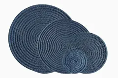 Disc Woven Ribbon Placemat ZJBZ005