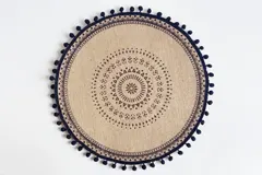 Disc Woven Ribbon Placemat ZJBZ007