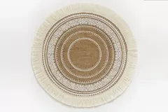 Disc Woven Ribbon Placemat ZJBZ007