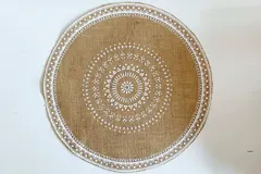 Disc Woven Ribbon Placemat ZJBZ007