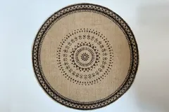 Disc Woven Ribbon Placemat ZJBZ007