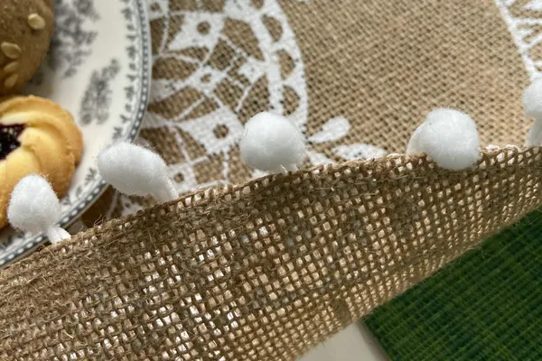 Disc Woven Ribbon Placemat ZJBZ007