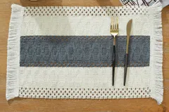 Disc Woven Ribbon Placemat ZJBZ008