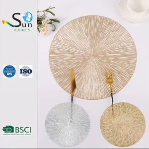 Gold-Embossed Placemats ZJ069TJ