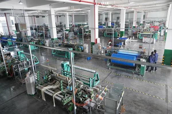 PVC textile workshop