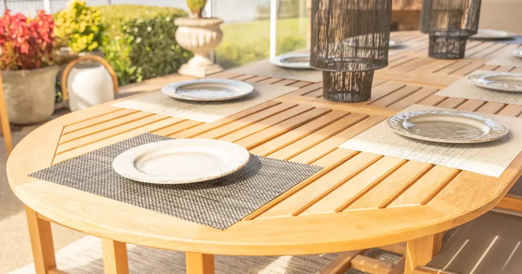 Are Chilewich Placemats Suitable for Outdoor Dining