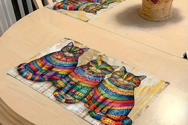 Color Printed Placemats ZJCY004