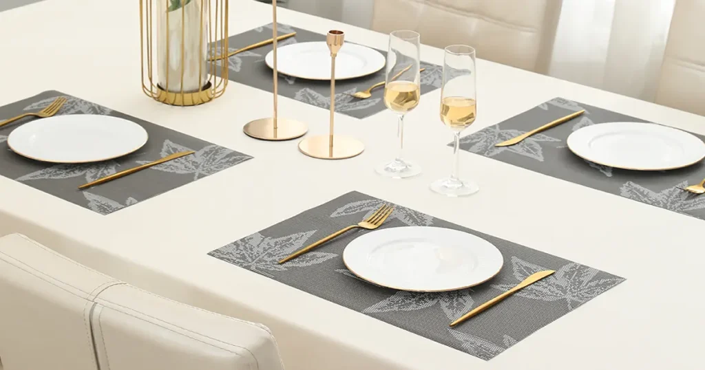 What certifications should PVC placemats have for import into the EU or US