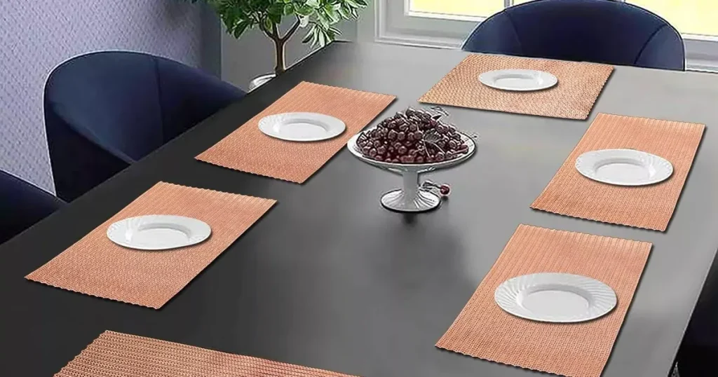 What is the trend of PVC placemats in 2025