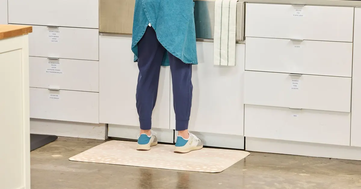 Are polyurethane kitchen mats safe