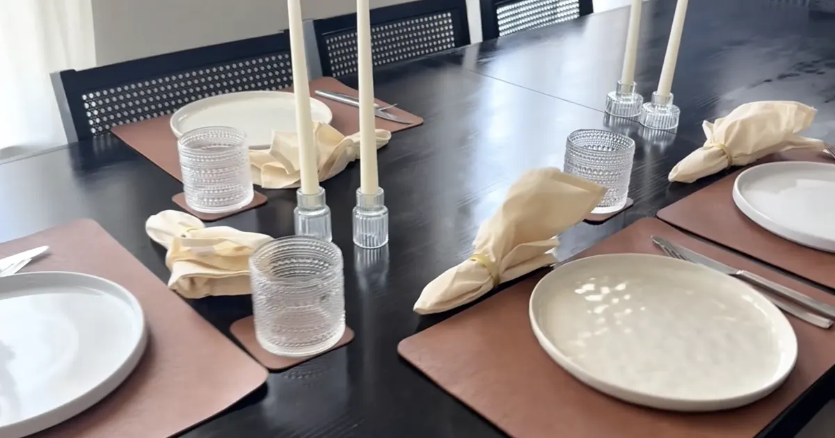 Faux Leather Placemat Everything you need to know