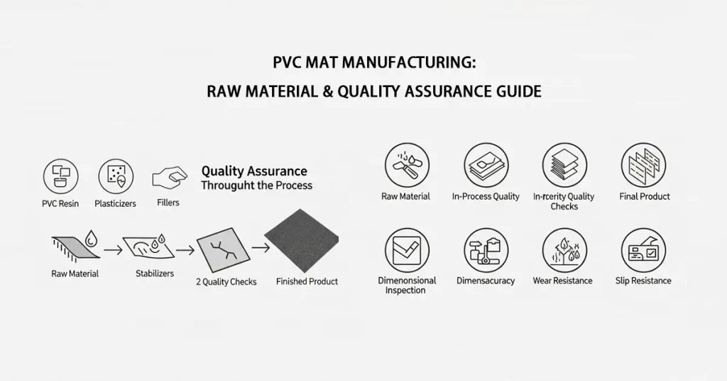 PVC Mat Manufacturing Raw Material and Quality Assurance Guide.webp