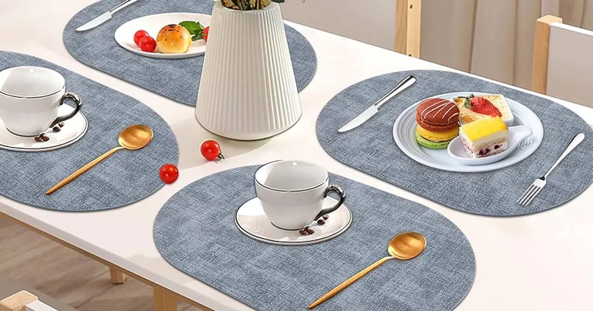 PU Leather Placemats Wholesale